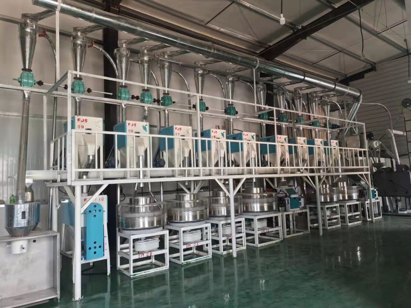 河南安陽內黃6+2石磨面粉機